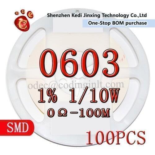 0603 1% 100pcs 10.2M 10.5M 10.7M 11M 11.3M 11.5M 11.8M 12M 12.1M 12.4M 12.7M 13M 13.7M 14.3M 14.7M 15.4M 15.8M 16.2M 16.5M 1608