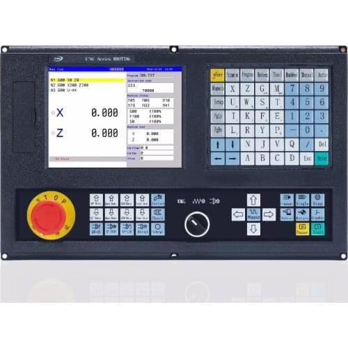 Economical 2 Axis CNC Lathe Controller with English panel New version CNC990TDb-2