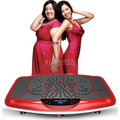 Electric Lazy Lose Weight Shake Body Vibration Fitness Massager Exercise Machine Losing Weight Shaking Slimming Equipment AM9006