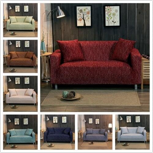 GY7047 Gyrohome Solid Color 1 /2 /3 /4 SeaterSofa Cover Couch Home Decor