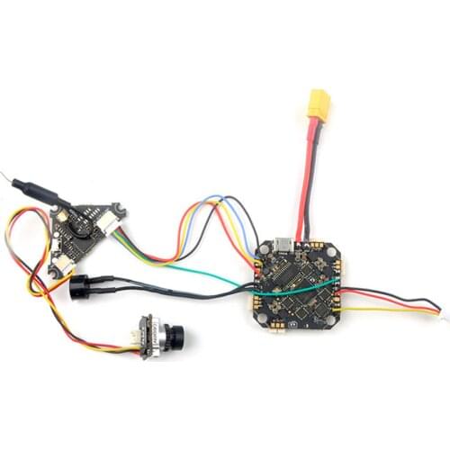 HappyModel Crazybee F4 PRO V3.1 AIO Flight Controller BLHELI_S 12A 2-4S ESC FRSKY for RC FPV Cinewhoop Toothpick Drones Mobula7