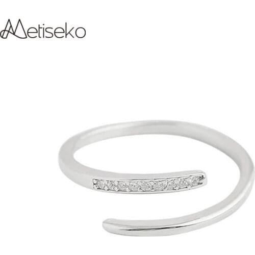 Кольца с фианитами для женщин Metiseko China At AliExpress