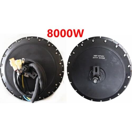 E-Bike Electric Bicycle Hub Motor QS Motor 273 8000W Dropout Width 150/200mm Peak 8000W V3 100KPH For Electric Bicycle Motor