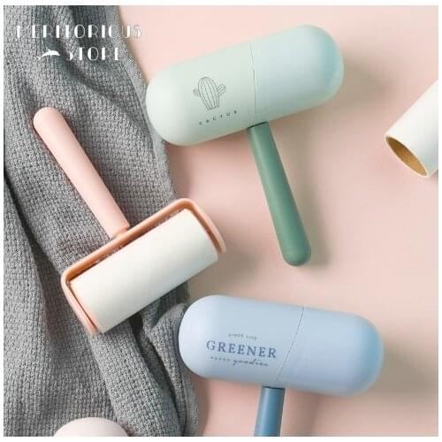 New Household Clothing Dust Roll Brush Sticky Wool Roll Replacement Of Paper Adhesive Paper Core Lint Sticking Roller Paper Roll
