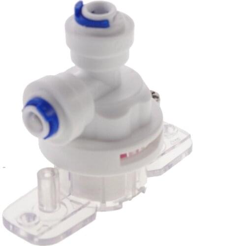 Fit 1/4" OD Tube Pushfit Reverse Osmos Water Leak Detector Sensor Cut Off Water