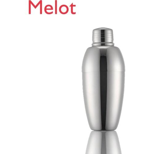 Japanese-Style Three-Section Shaker Stainless Steel 500ml Cocktail Shaker Shaker Wine Pot Wine Accessories Home Bars