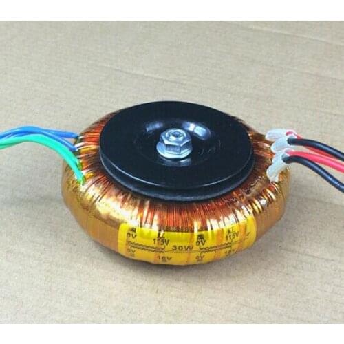 8V+8V OR 16V+16V 220V input copper custom toroidal transformer 30VA for power supply amplifier