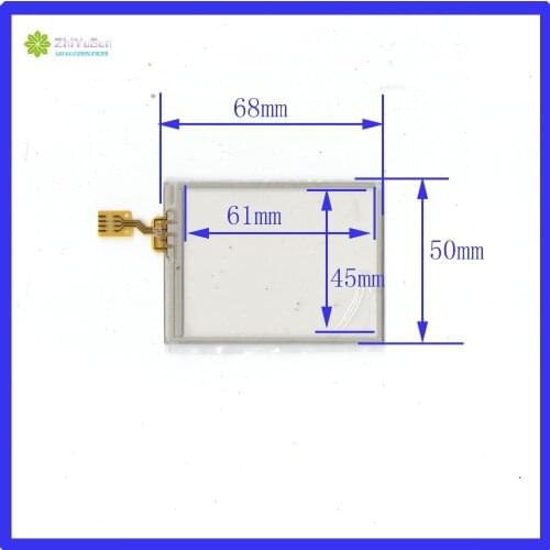 ZhiYuSun 2.8 inch 68mm*50mm used car and GPS 68*50 touch screen panel free shipping compatible sensor for NEC 2.8inch display
