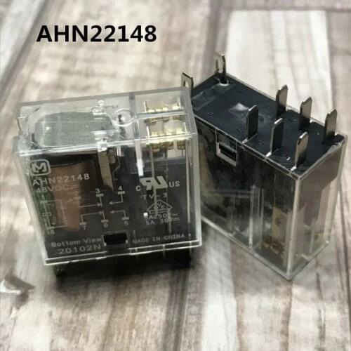HOT NEW relay AHN22148 48VDC AHN22148-48VDC 48V DC48V 5A 250VAC 8PIN