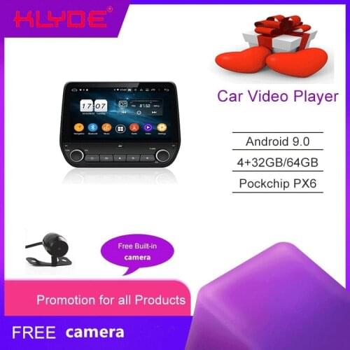 KLYDE DSP 4GB Android 10.0 Car DVD Stereo For Ecosport Fiesta 2017-2018 Auto Radio GPS Navigation Audio Video Multimedia hea