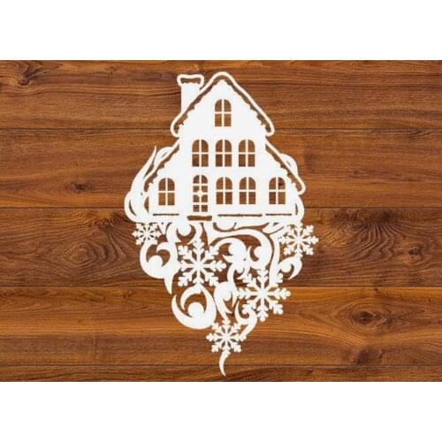 House Shape Metal Cutting Die DIY for Scrapbooking Decoration Crafts