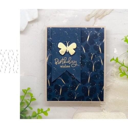 Butterfly Metal Cutting Dies and Stamps DIY Scrapbooking Card Stencil Paper Cards Handmade Album Stamp Die Sheets