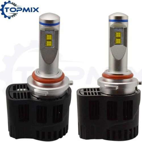 New 9006 HB4 Auto LED Car Headlights High Power MZ LED Fog Bulb Canbus LED Car Light Source 10400LM 110W 5000K / 6000K