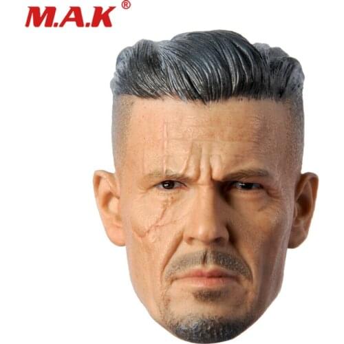 New in Stock 1/6 Deadpool 2 Cable Head Sculpt Carved Model For 12" Male Action Figure Body Toys