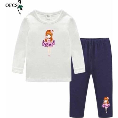 Пижамы для девочек OFCS China At AliExpress
