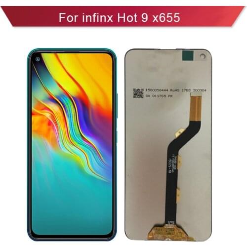 Full LCD For Infinix Hot 9 pro X655 LCD Screen and Touch Assembly Hot 9 Complete LCD Display Phone repair Replacement Parts