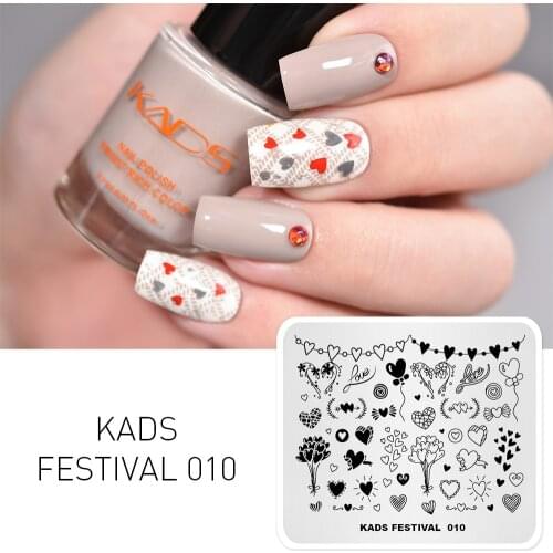 AriesLibra Nail Art Stamping Plate Happy Holiday Theme Nail Art Stamp Template Image Plate Stencil Nails Tool