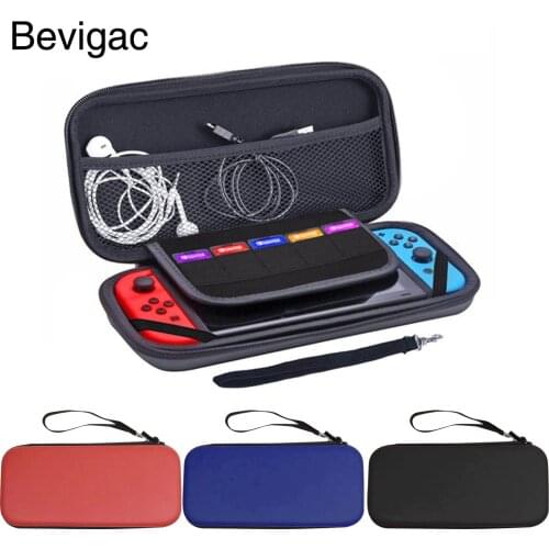 Bevigac Portable Travel Protective Case Shell Storage Carrying Pouch Bag Box for Nintendo Nintend Switch Nintend Nitendo Console