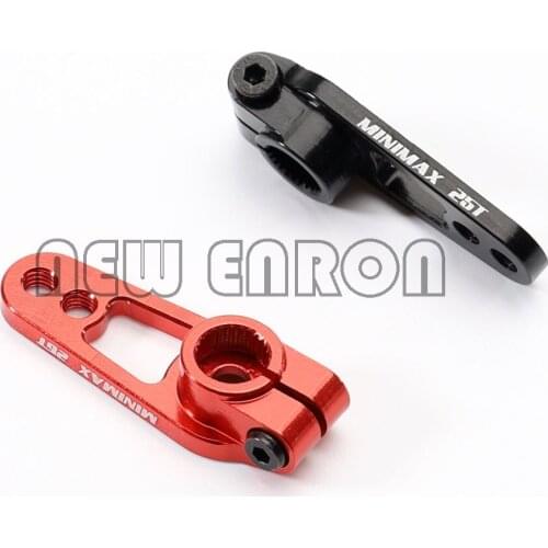 Aluminum Alloy Steering Servo Arm Horn Metal 31.5mm Length for RC Car Crawler Model Parts NEW ENRON 1P 25T