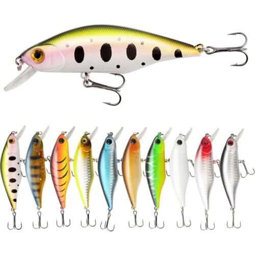 1pcs High Quality Floating Minnow Fishing Lures 8.5cm 11.2g Crankbait Fishing Wobblers 3D Eyes Artificial Hard Pesca Bass Tackle