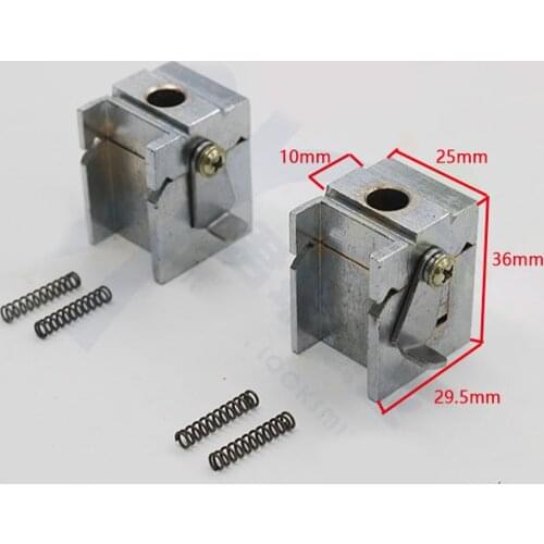 2PCS/LOT Car Key Machine Fixture Clamp For DEFU 238RS 238BS Key Cutting Machine Clamps Parts Locksmith Tools