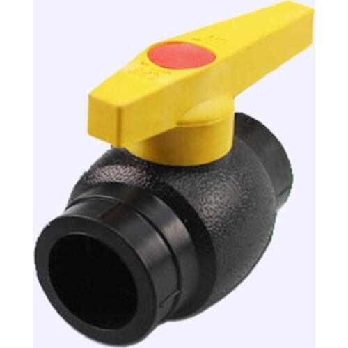 4 Points 20PE Steel Core Ball Valve 25 Hot Melt Pe Ball Valve Valve 32PE Water Supply Pipe Valve Switch 40/50/63/90