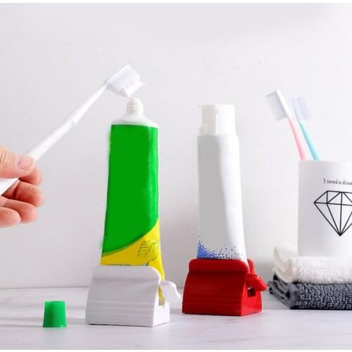 Bathroom Accessories Toothpaste Device Multifunctional Dispenser Facial Cleanser Squeezer Clips Manual Lazy Tube Squeezer Press