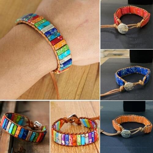 BAOSHINA Stone Bracelets