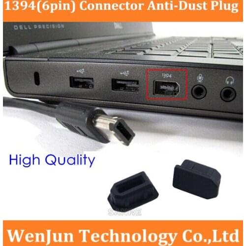 Free Shipping 1394(6pin) 6P Connector Anti-Dust Stopper/Plug for Laptop, PC, Desktop 100PCS/LOT