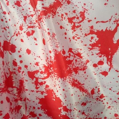 Glossy fabric printed Charmeuse Fabric Polyester Tilda craft scarf ribbon material Satin DIY accessories