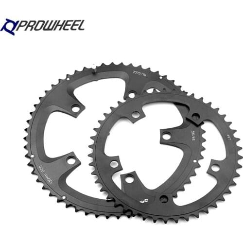 Prowheel folding bicycle 130BCD sprocket wheel chainring 46T 56T chainring modified repair piece chain wheel