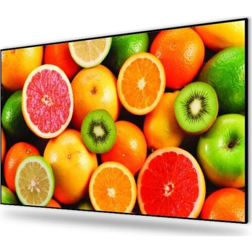 Home Theater Screen Ultra Short Throw Fixed Frame Projector Screen 3D Holographic Fabric Home Theater Frame Projection Screen