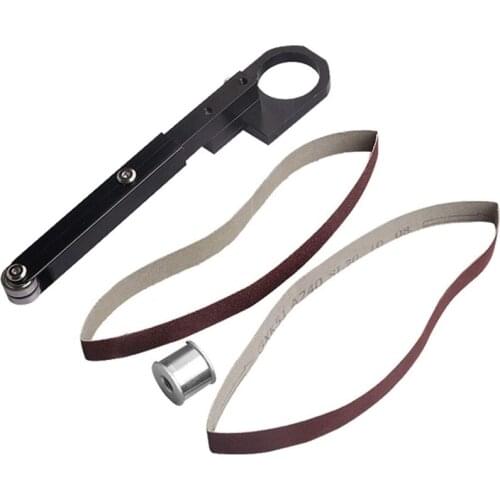 Electric Belt Grinder Angle Grinder Modified Sand Belt Machine Sanders Polisher Suitable for Model 100 Angle Grinder