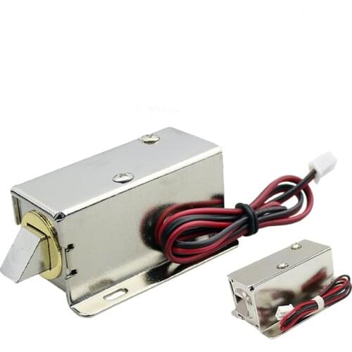 12V/24V electromagnetic lock Electronic locker drawer lock electric plug lock Release Assembly Solenoid Access Control