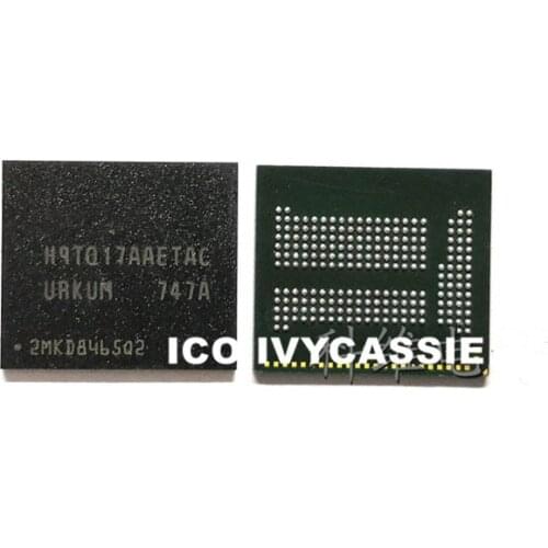 H9TQ17AAETAC emcp eMMC BGA221 NAND Flash Memory IC 16GB 16+3 Chip Soldered Ball