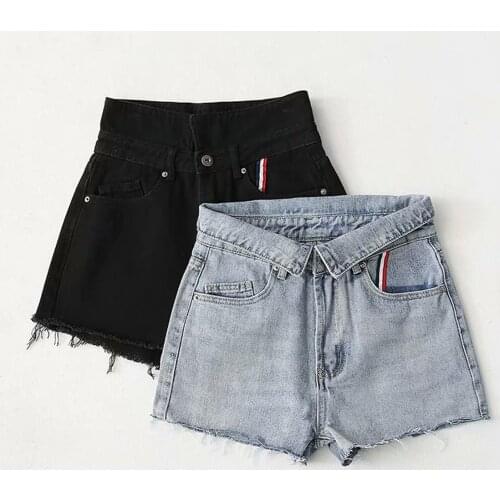 In the summer of 2021 the new lady high waist shorts fashion DLZK596