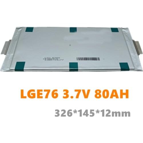 3.7v 80Ah lithium battery E76 Lithium polymer battery for Solar energy storage inverter