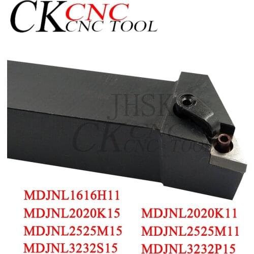 MDJNL 1616H11 2020K11 2020K15 2525M11 2525M15 3232P15 3232S15 CNC Lathe Tools External turning cutter toolholder for DNMG11/15