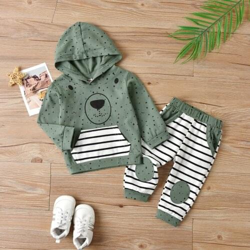Fashion Child Set matching hoodies Two Piece Set Family Pullover Sweatshirts 2021 Clothes for Girls Boys Suits
