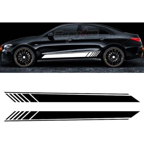 Edition 1 Car Body Side Stripes Sticker Decal For Mercedes Benz CLA Class CLA45 C117 X117 W117 C118 X118 CLA35 AMG Accessories