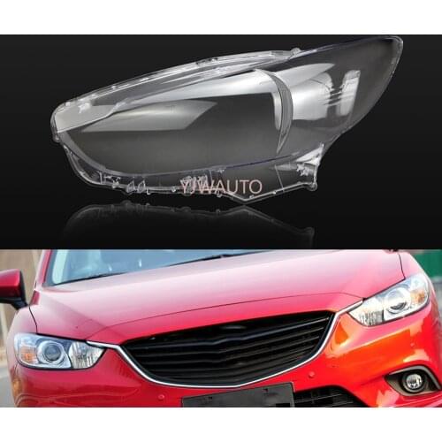 Car Headlamp Lens For Mazda 6 Atenza 2014 2015 2016 2017 Car Replacement Lens Auto Shell Cover