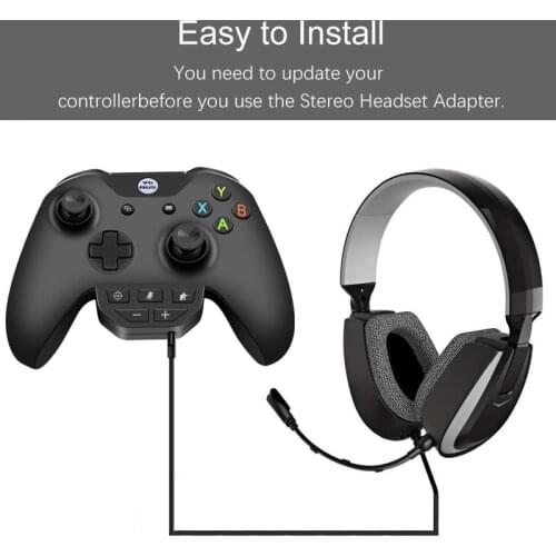 2021 New Stereo Headset Adapter -Audio Adapters Headphone Converter For -Xbox One Gamepad