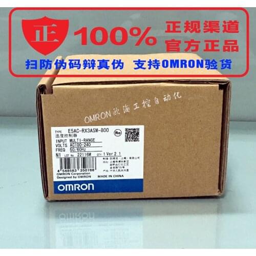 Original authentic OMRON electronic thermostat digital regulator E5AC-RX2ASM-800