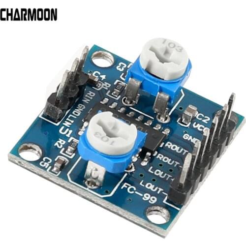 PAM8406 5W Digital Amplifier Board With Volume Potentiometer 5Wx2 Stereo M70 Two channel 2.5-5V