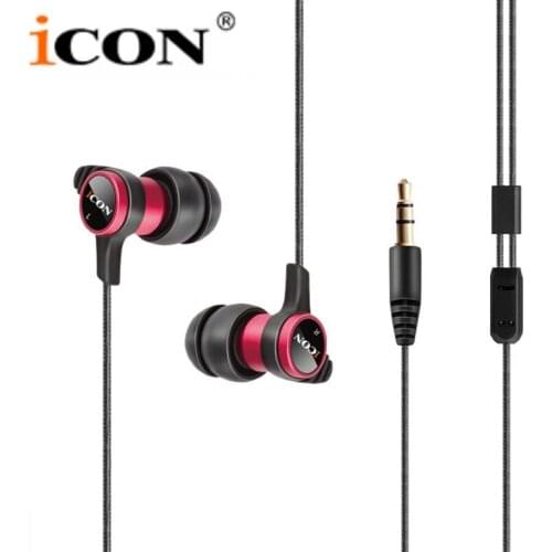 ICON Scan5 portable professional In-ear monitor earphone earplug Isolation ambient noise with ear pad and 3.5mm gold-plated jack