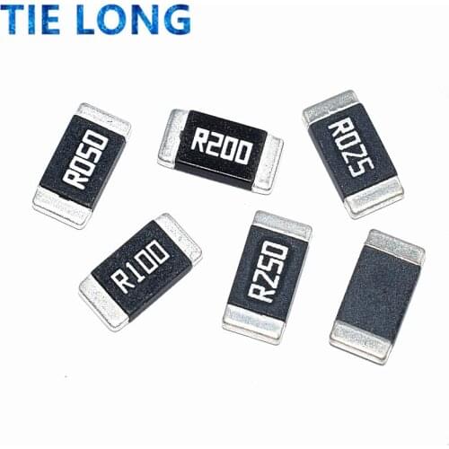 Alloy resistance 50PCS 2512 2W R001 R002 R003 R004 R005 R006 R008 R010 R012 R015 R020 R025 R030 R050 1% chip resistors