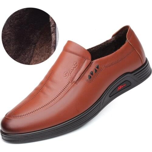 SZOLWY Men's Slip-ons