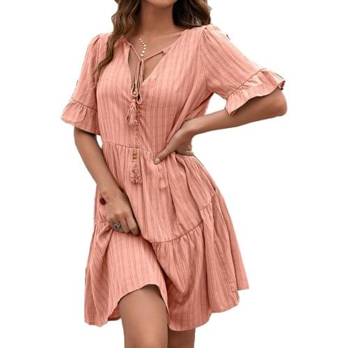 Простые летние платья TETYSEYSH China At AliExpress