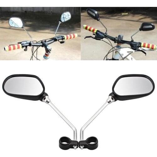 Universal Outdoor Bicycle Mirror Rear View Mirror Handlebar Flexible Safety Back Mirror Reflector Blind For Harley Bobber