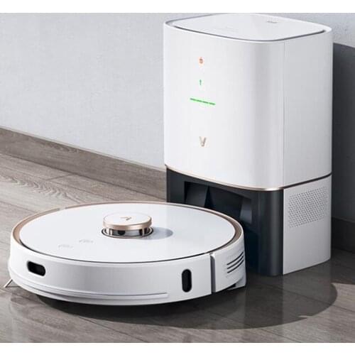 VIOMI S9 Robot Vacuum Cleaner With 950W Intelligent Auto Dust Collection, LED Display 2700Pa Floor Carpet Sweeping and Mopping